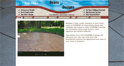 Desktop Screenshot of deansdesignsmw.com